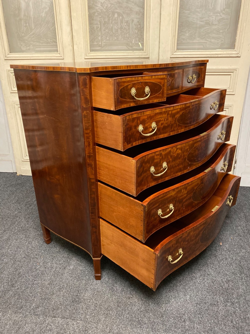 Finest Quality Maple & Co Chest of Drawers View XIX