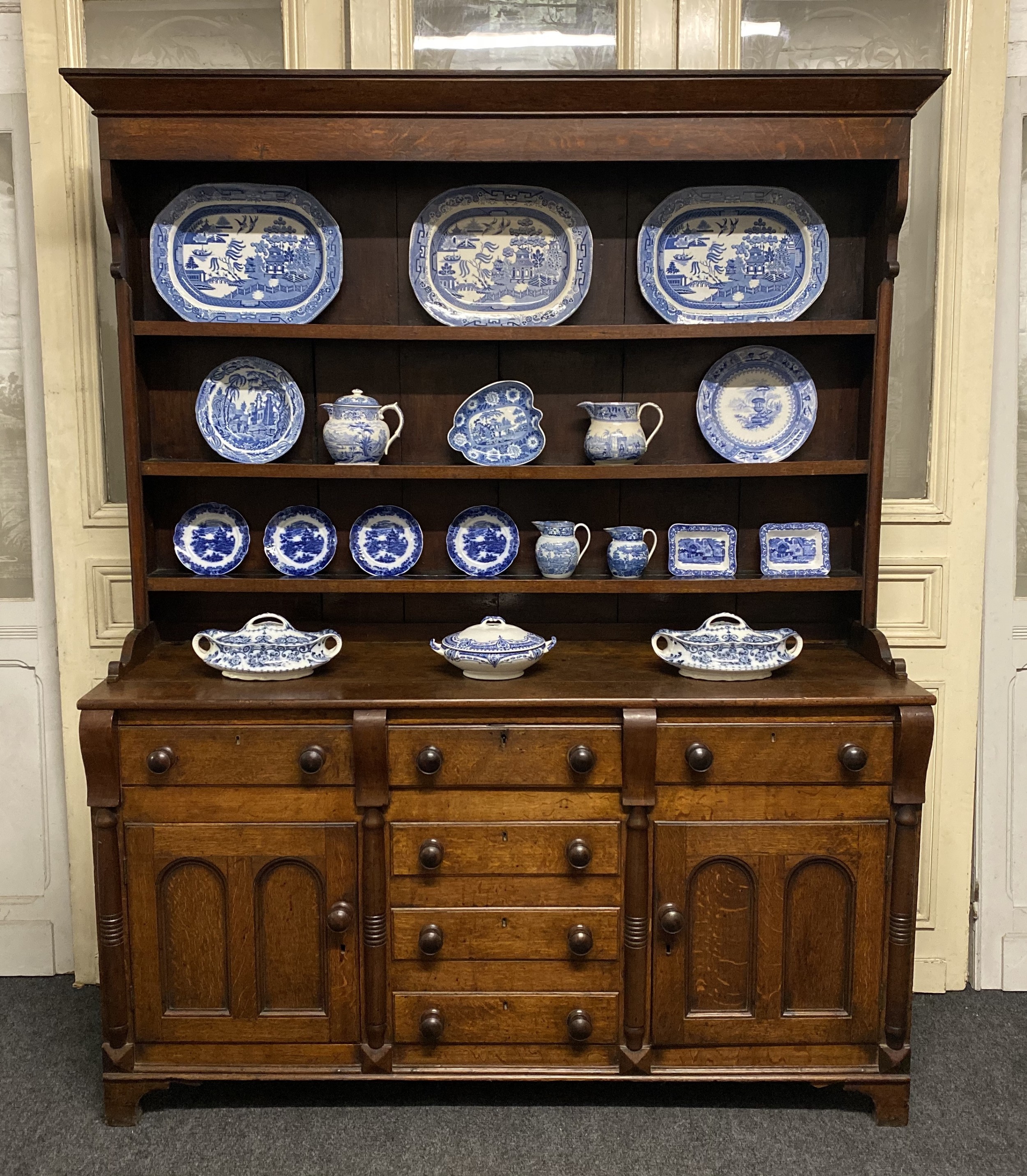 Georgian Oak Welsh Dresser