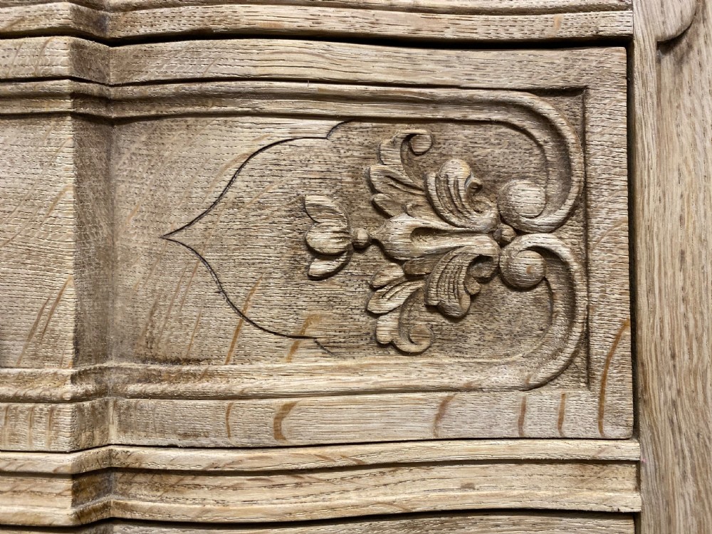 French Bleached Oak Chest of Drawers View VIII