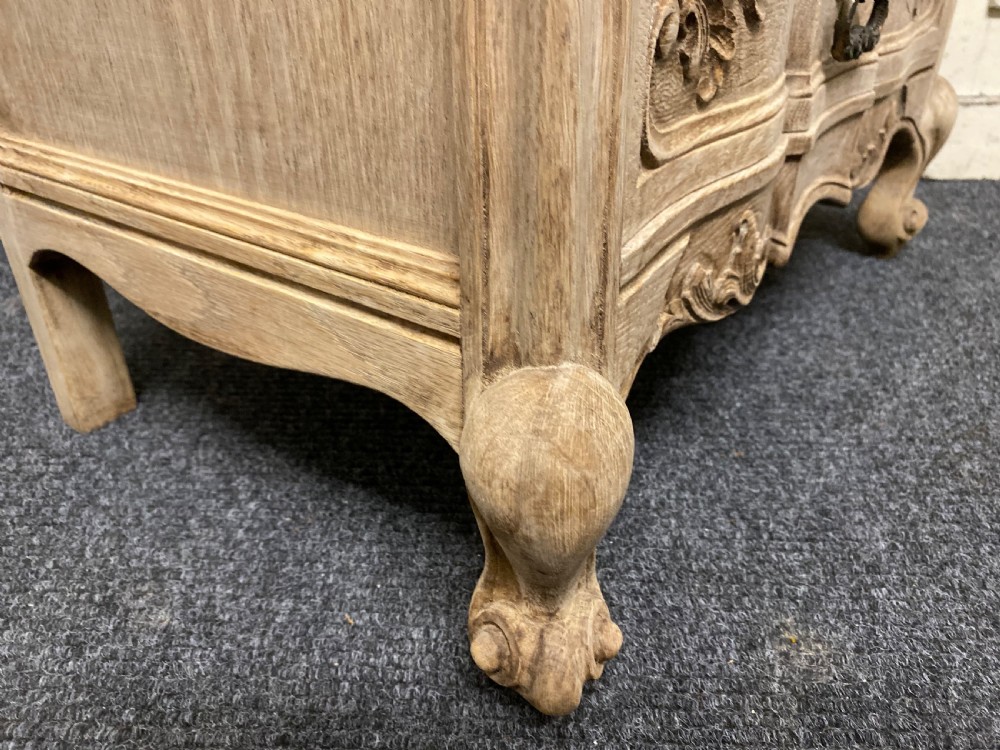 French Bleached Oak Chest of Drawers View XII