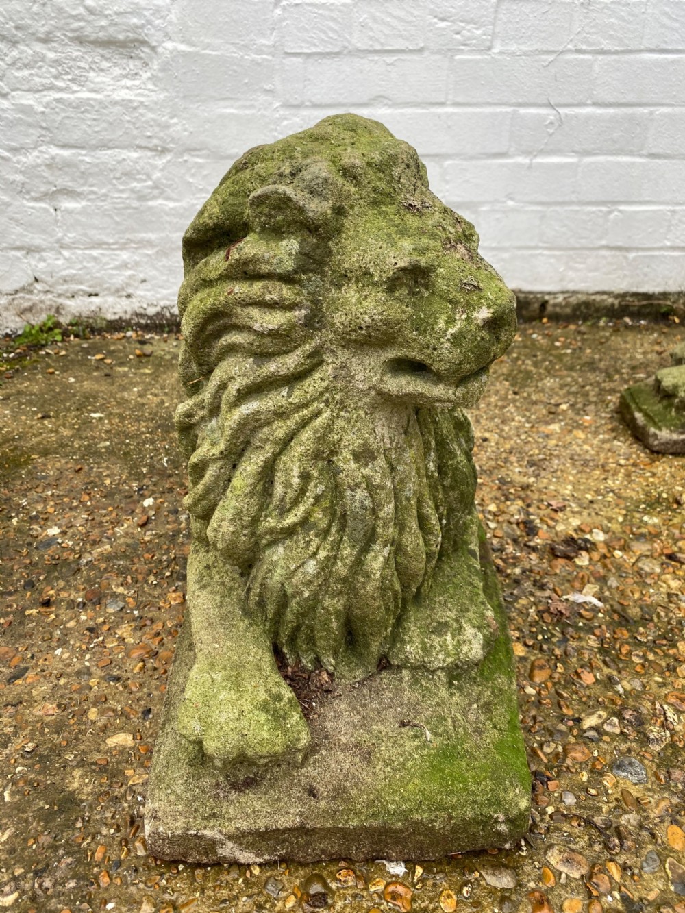 Pair Garden Ornamental Lions  View VII