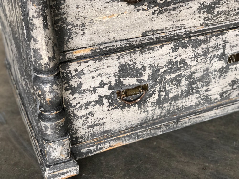 French Painted Chest of Drawers View VIII