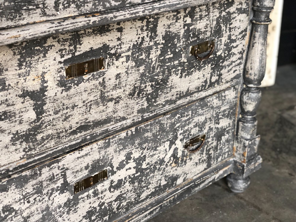 French Painted Chest of Drawers View IX