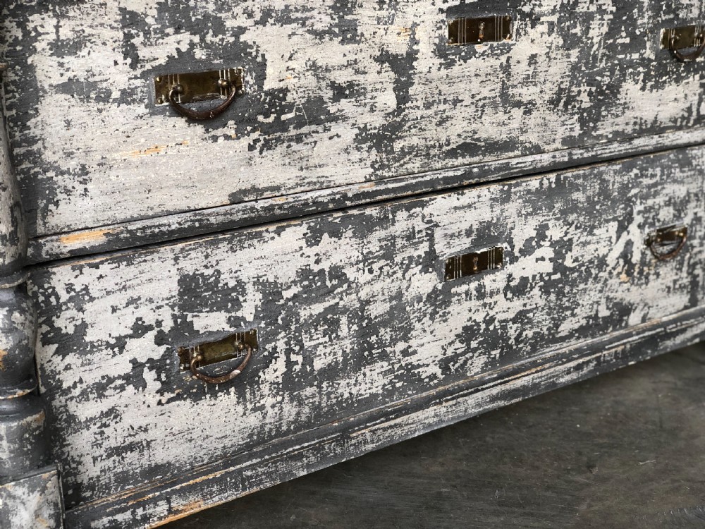 French Painted Chest of Drawers View XII