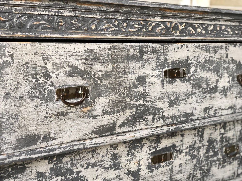 French Painted Chest of Drawers View XV