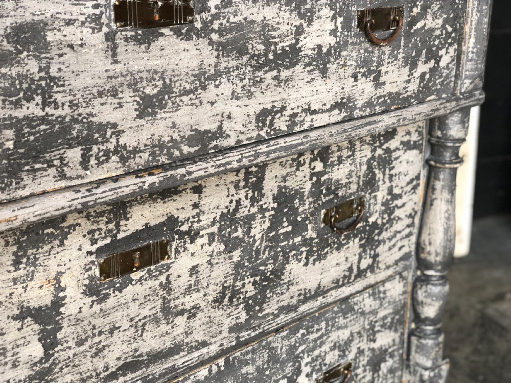 French Painted Chest of Drawers View XXI