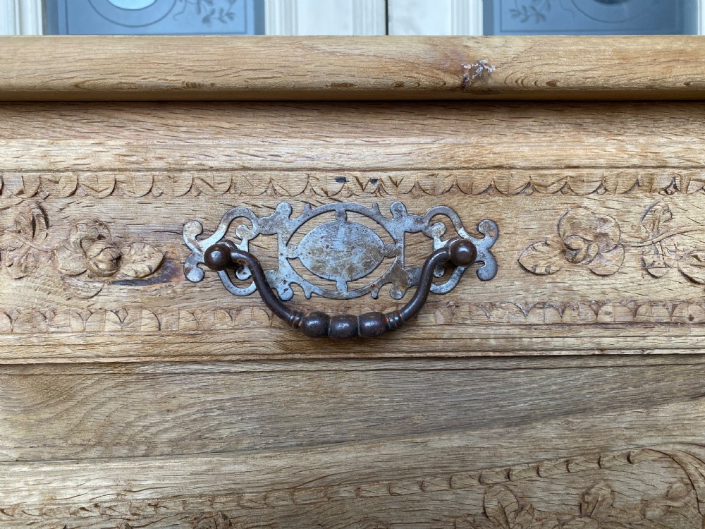 French Bleached Oak Buffet Sideboard  View VI