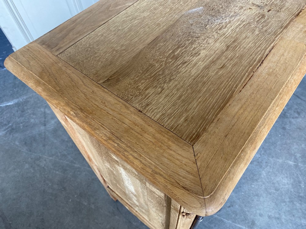 French Bleached Oak Buffet Sideboard  View XIV