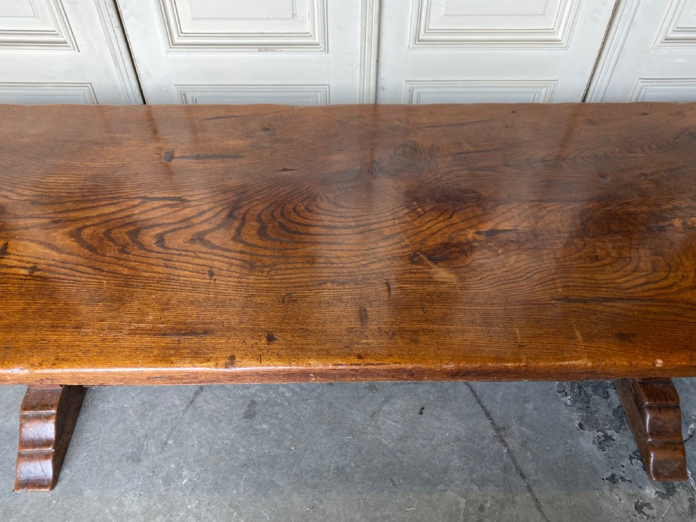 Fabulous French Chestnut Farmhouse Table View III