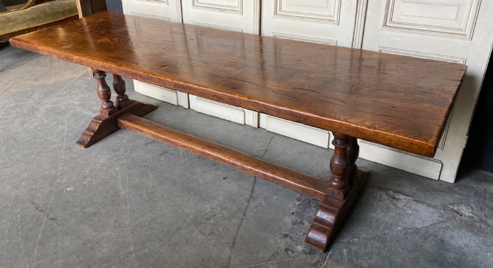 Fabulous French Chestnut Farmhouse Table View VII