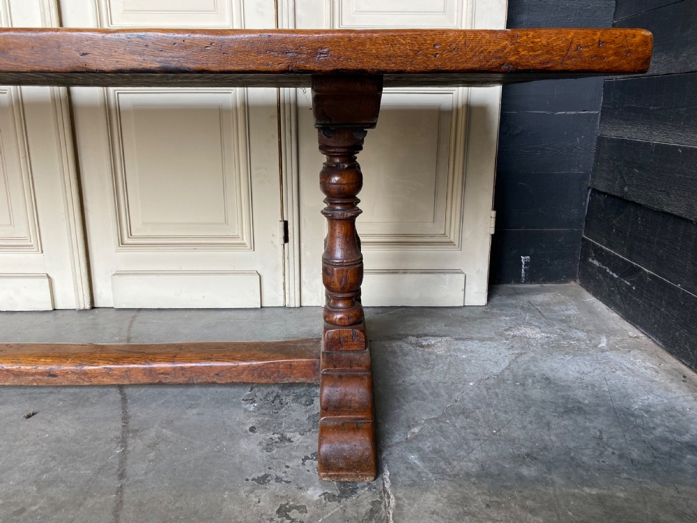 Fabulous French Chestnut Farmhouse Table View VIII