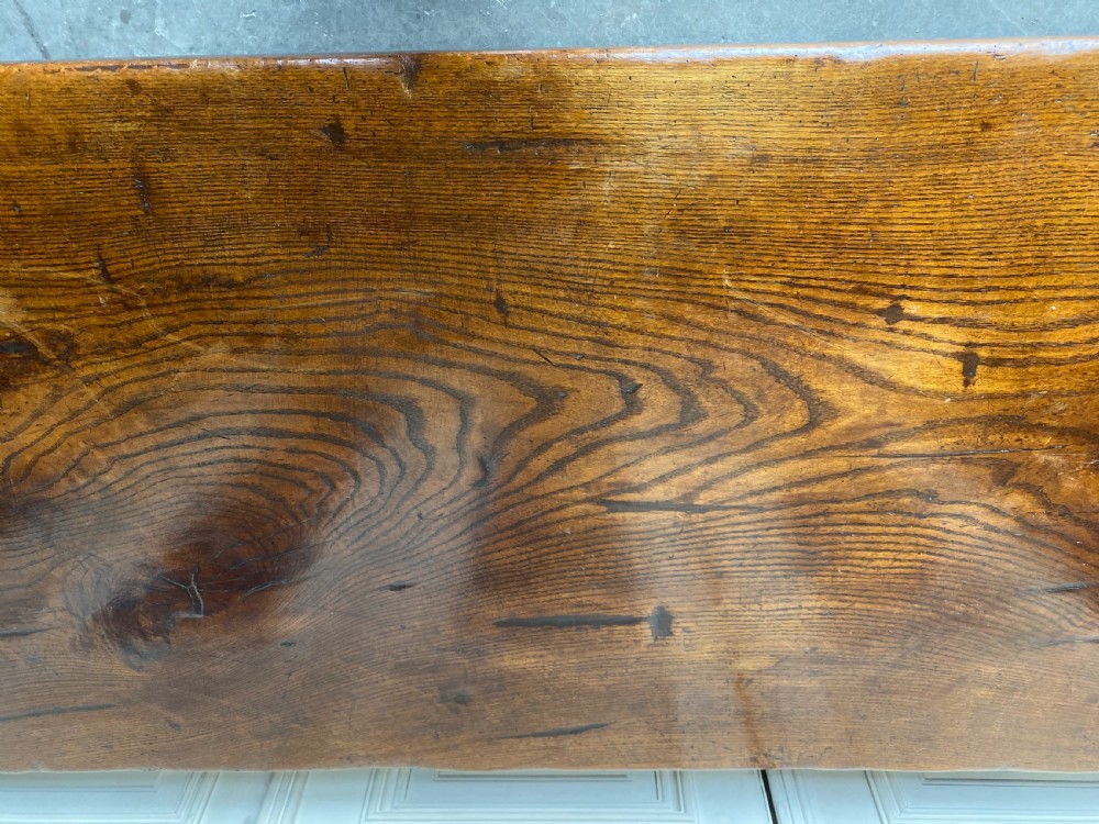Fabulous French Chestnut Farmhouse Table View XI