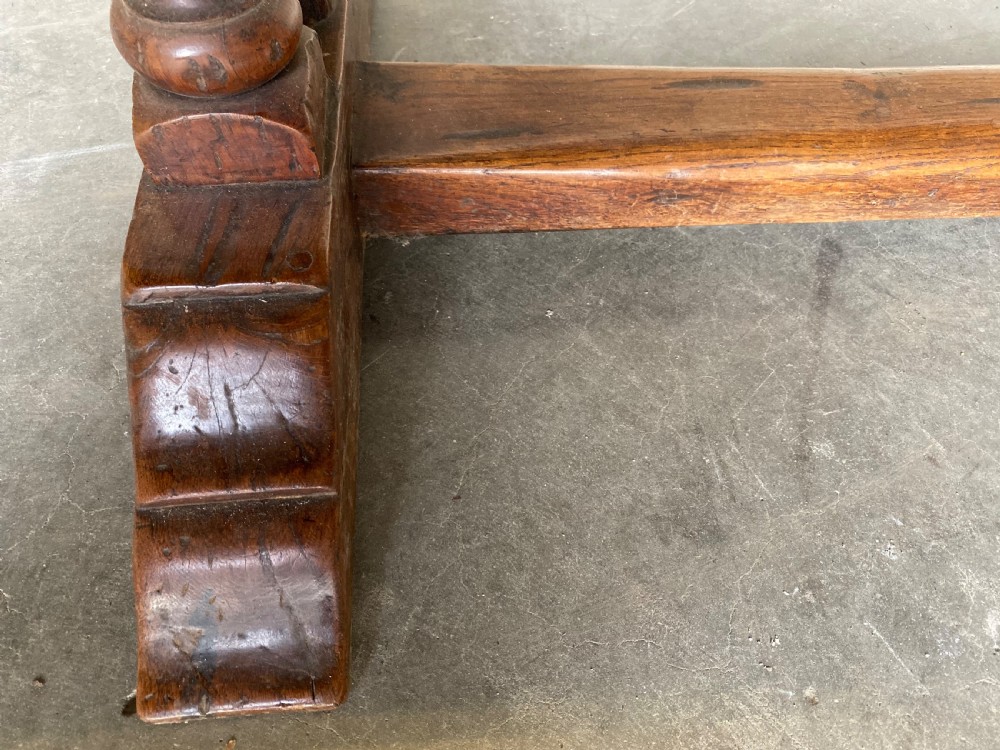 Fabulous French Chestnut Farmhouse Table View XII