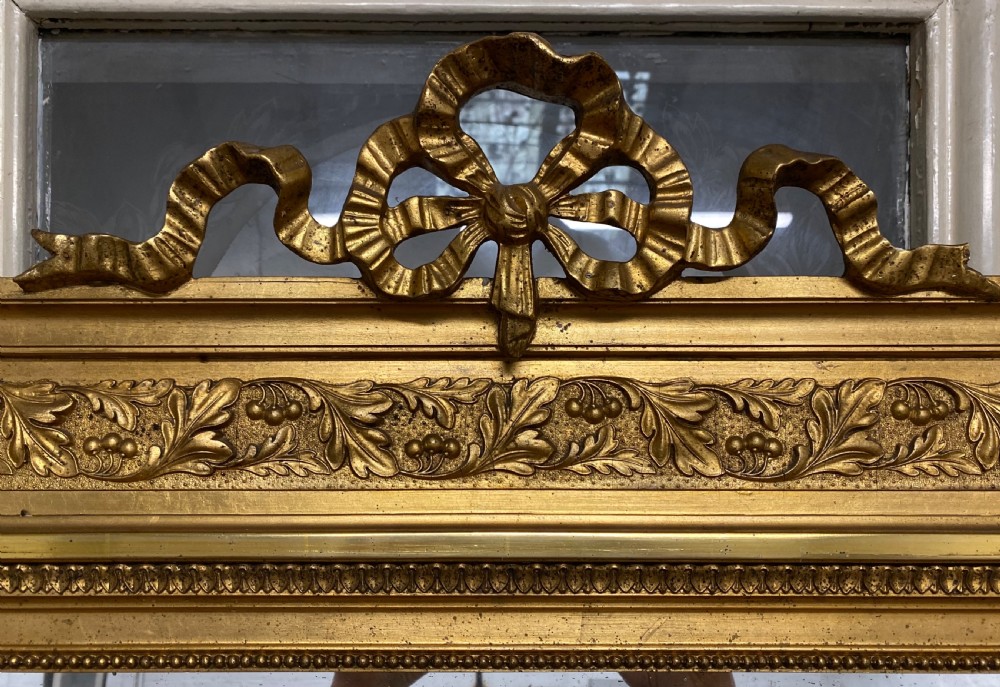 French 19th Century Gilt Mirror View IV