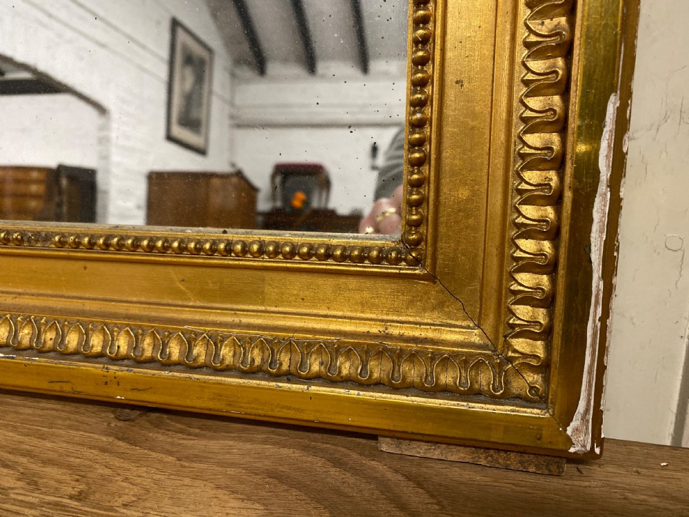 French 19th Century Gilt Mirror View II