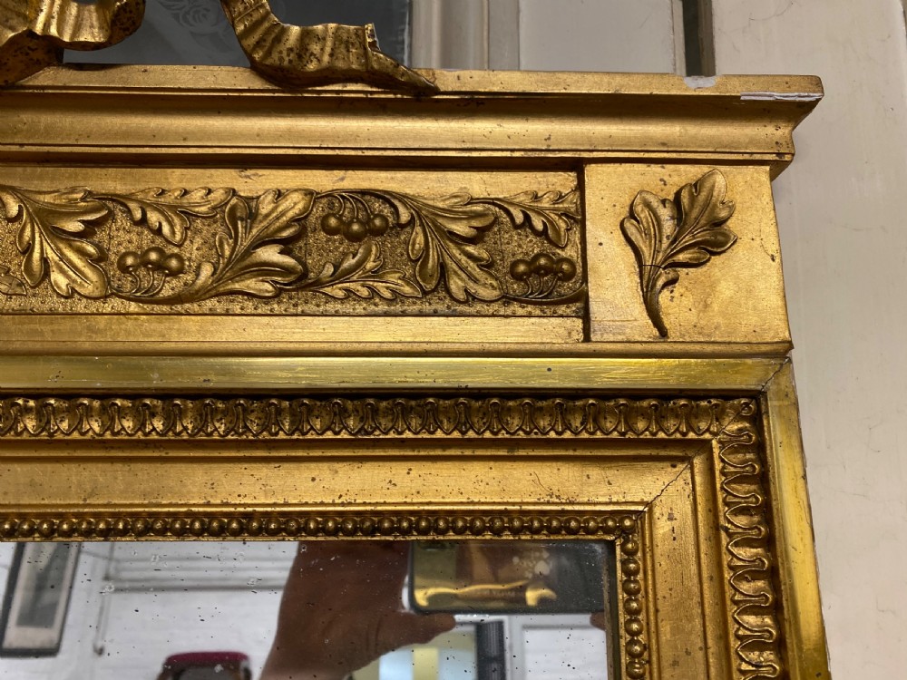 French 19th Century Gilt Mirror View VIII