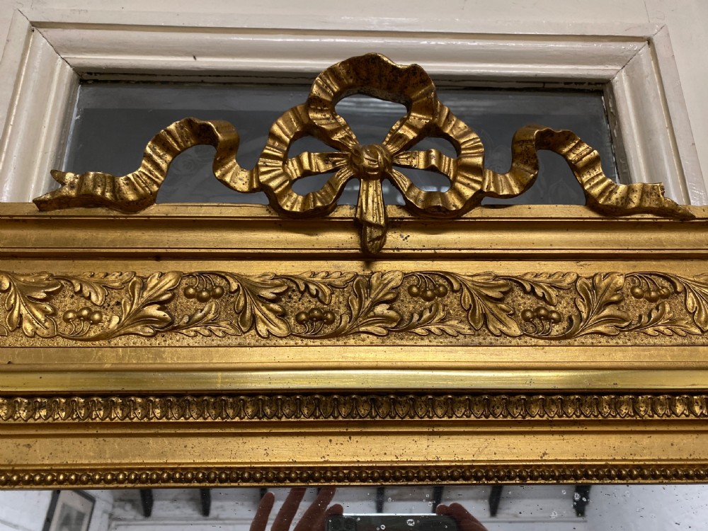 French 19th Century Gilt Mirror View IX