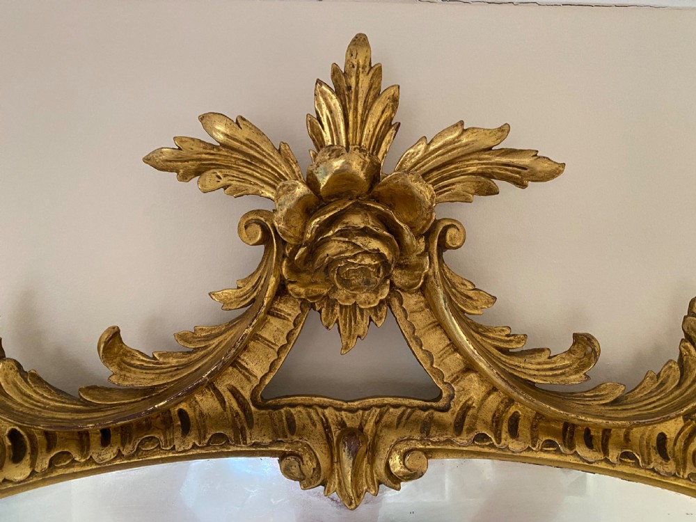 French Gilt Wall Mirror View V