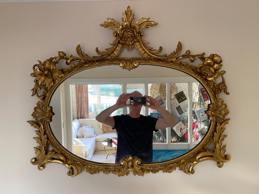 French Gilt Wall Mirror View XI