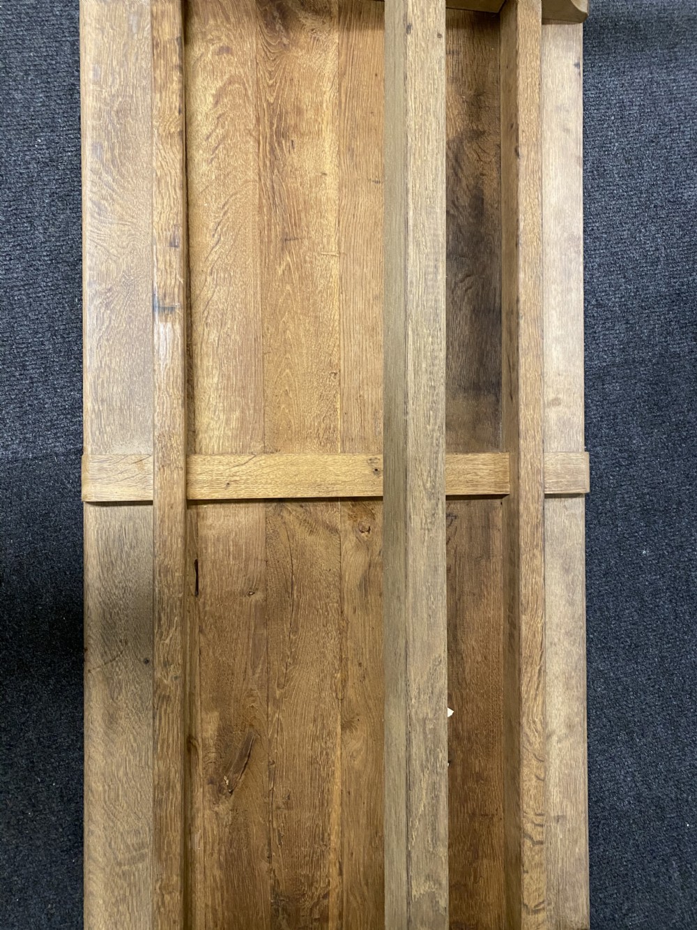 Bleached Oak Farmhouse Dining Table  View XXII