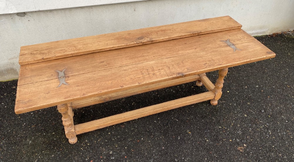 Unusual French Farmhouse Dining Table View II