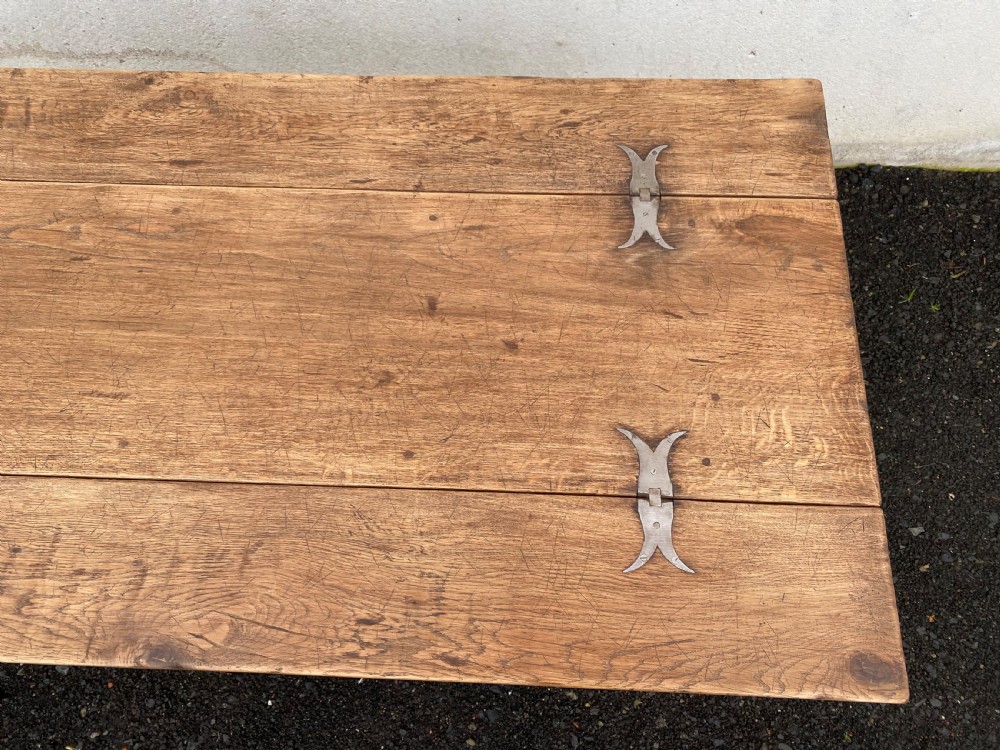Unusual French Farmhouse Dining Table View IX