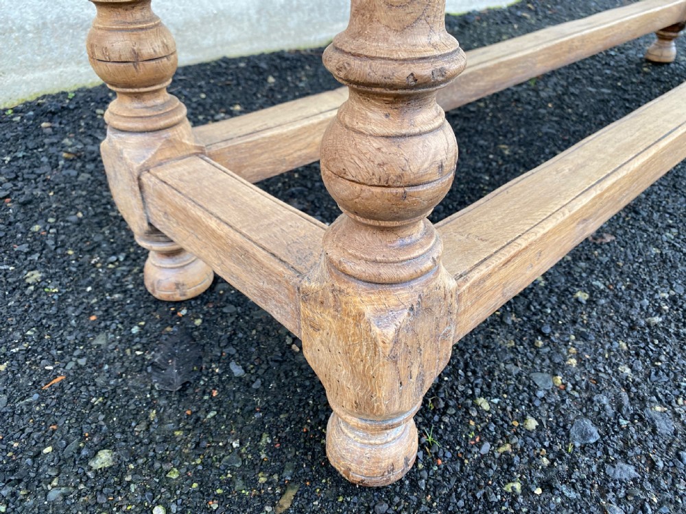 Unusual French Farmhouse Dining Table View XII