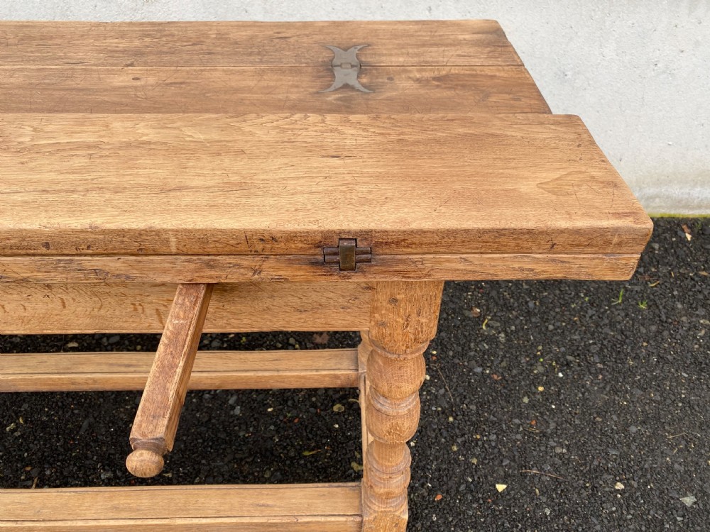 Unusual French Farmhouse Dining Table View XIV