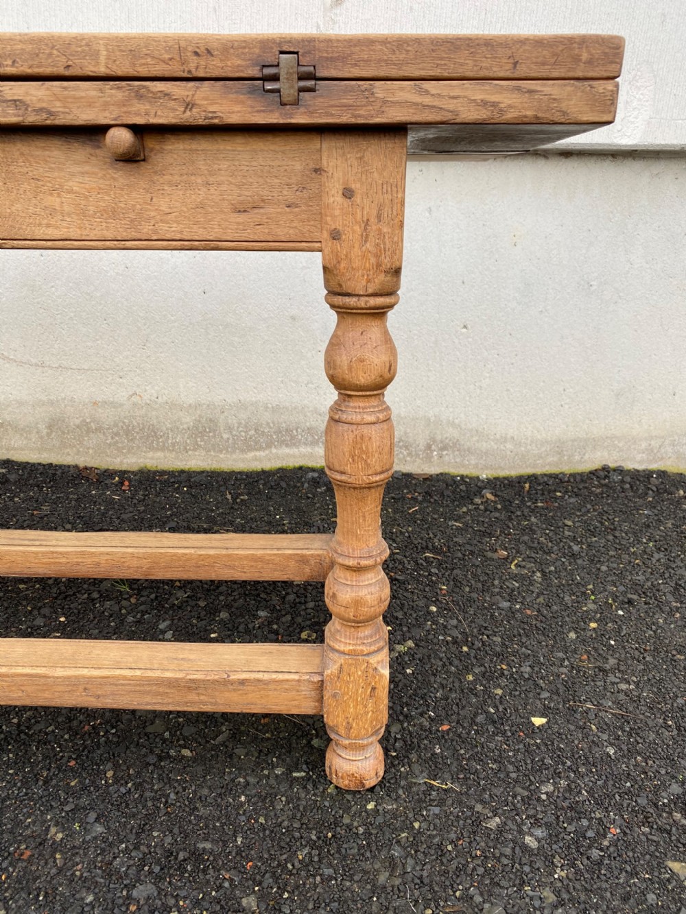 Unusual French Farmhouse Dining Table View XV