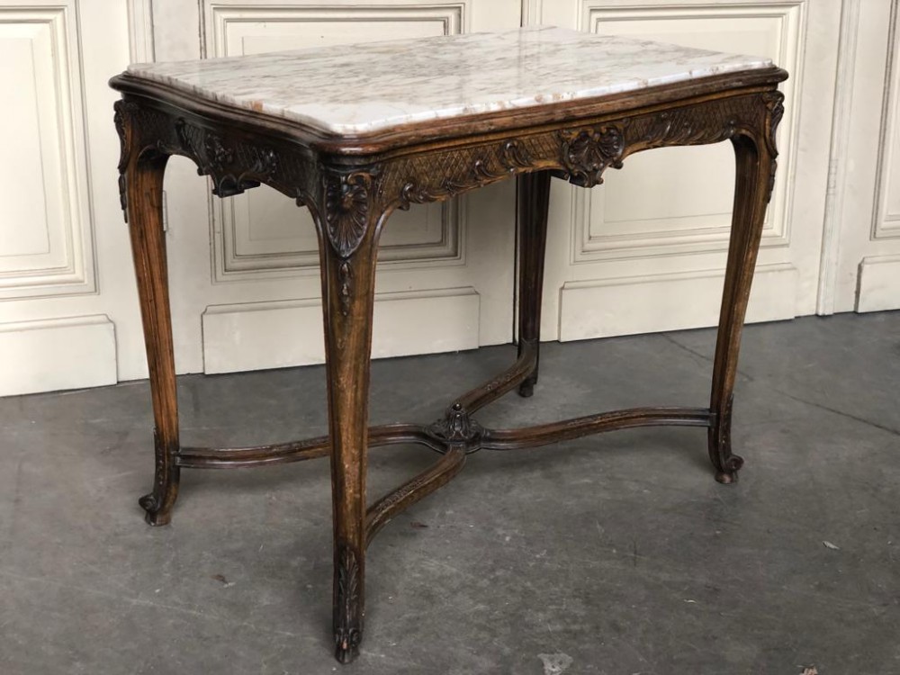 Quality French Walnut Centre Table