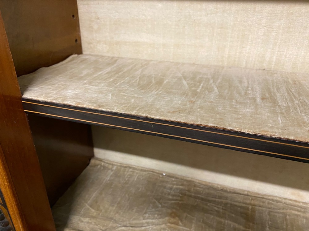 Very Fine Italian Amboyna Bureau Bookcase View VIII