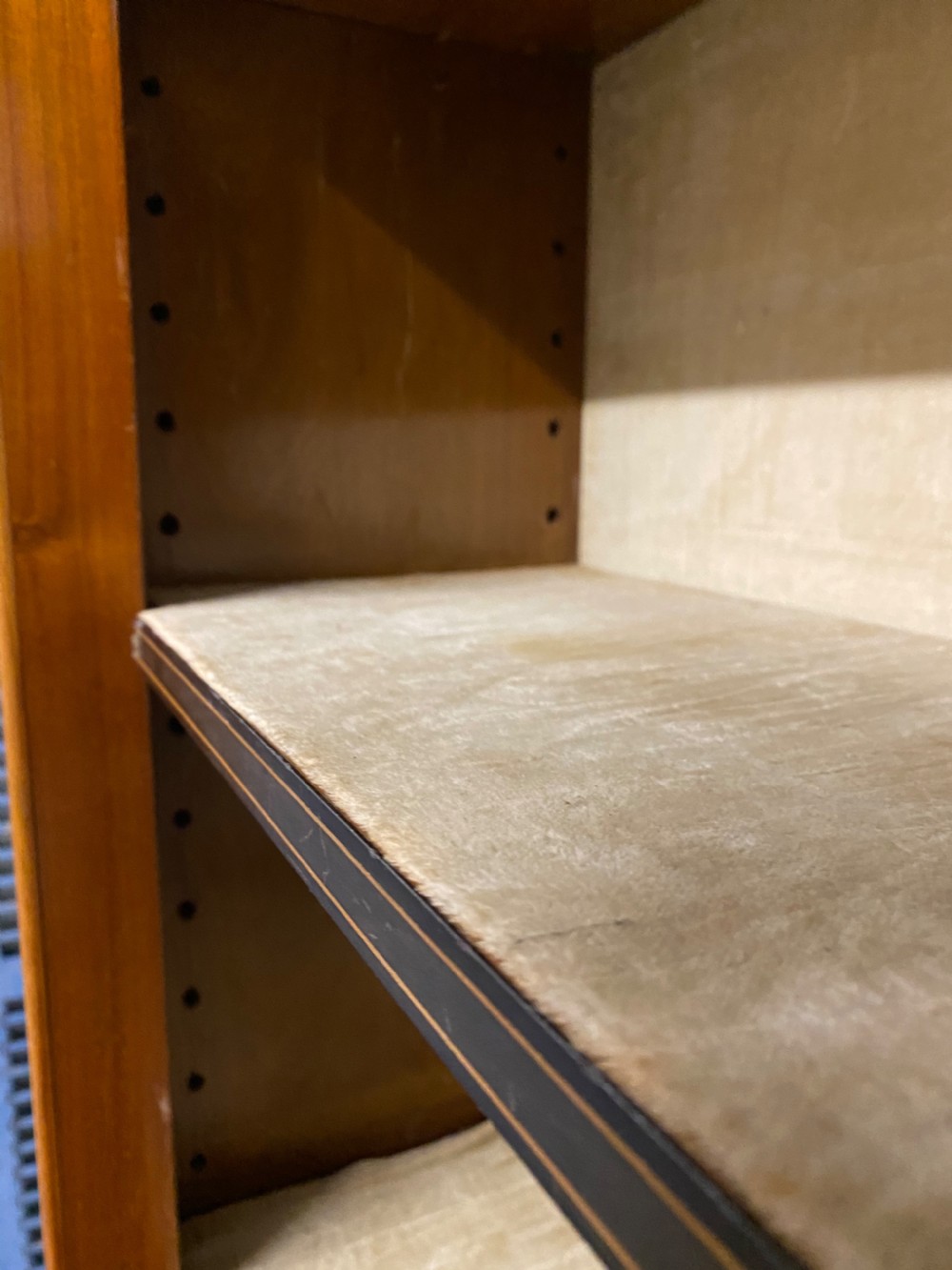 Very Fine Italian Amboyna Bureau Bookcase View XXVI