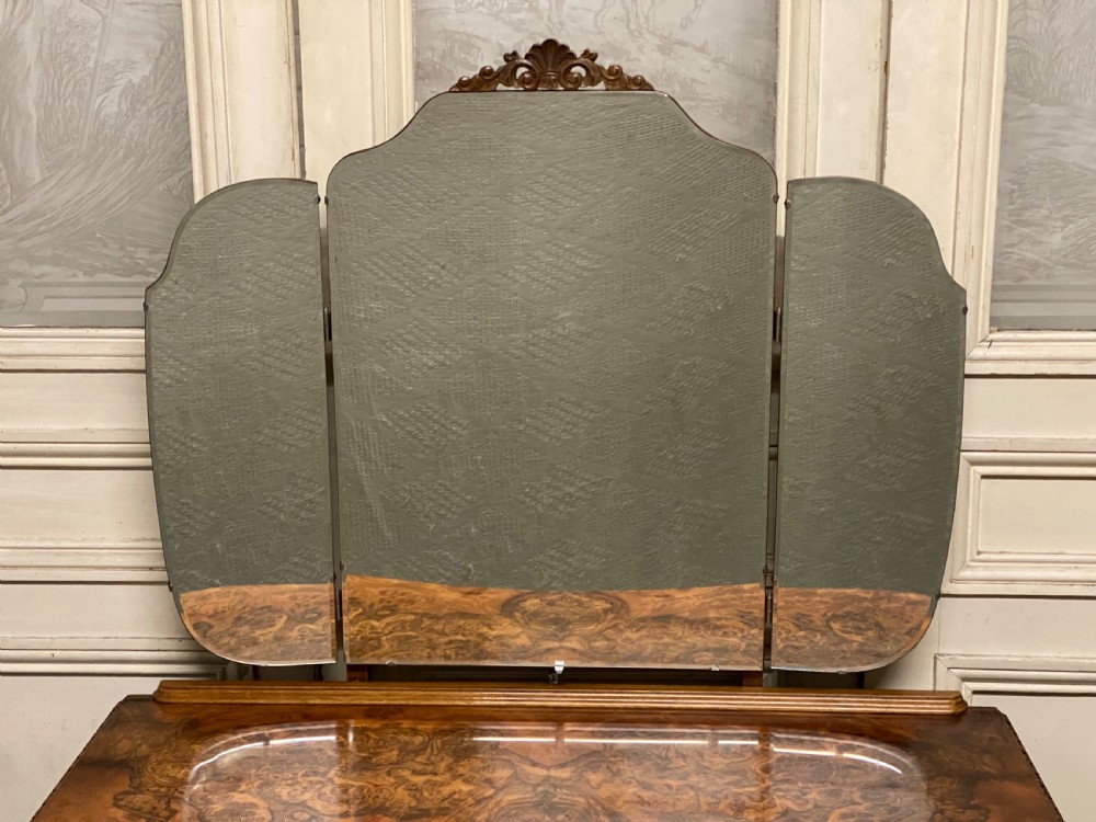 Burr Walnut Dressing Table View IV