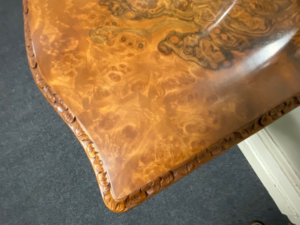 Burr Walnut Dressing Table View IX