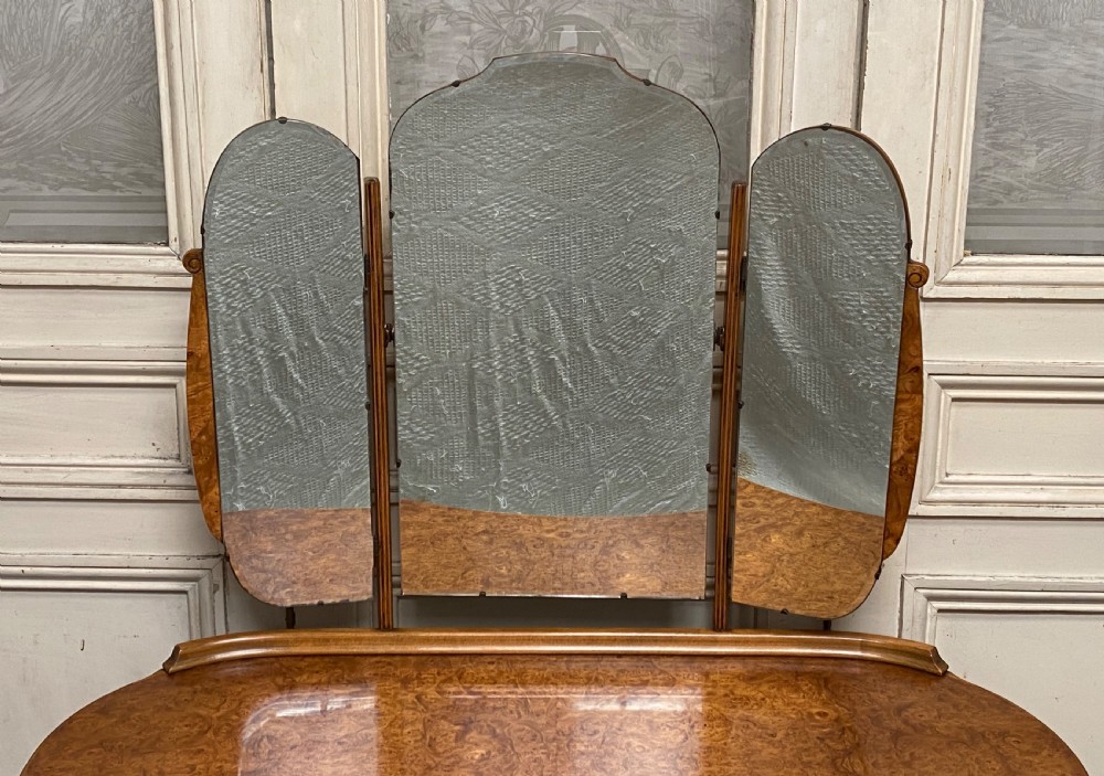 ‘Maple & Co’ Burr Walnut Dressing Table View XVI