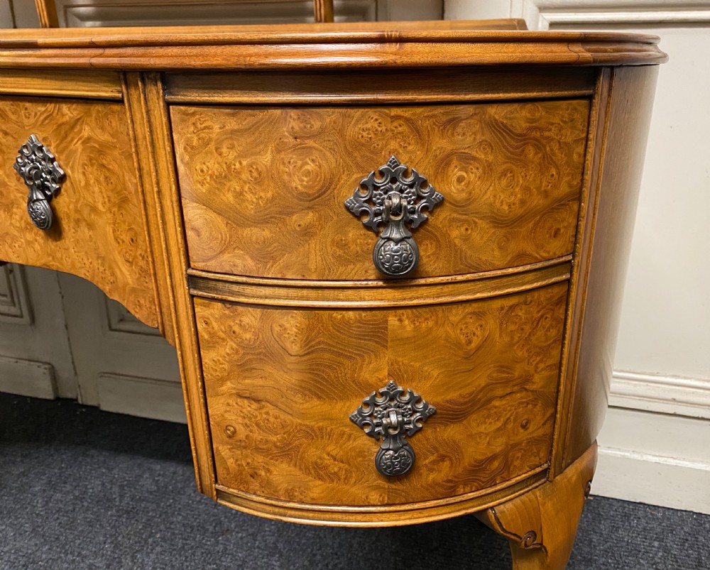 ‘Maple & Co’ Burr Walnut Dressing Table View VI