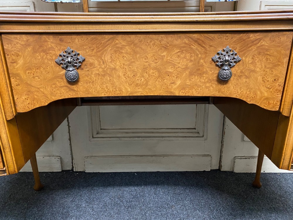 ‘Maple & Co’ Burr Walnut Dressing Table View VII
