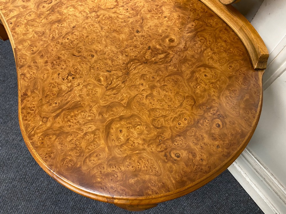‘Maple & Co’ Burr Walnut Dressing Table View IX