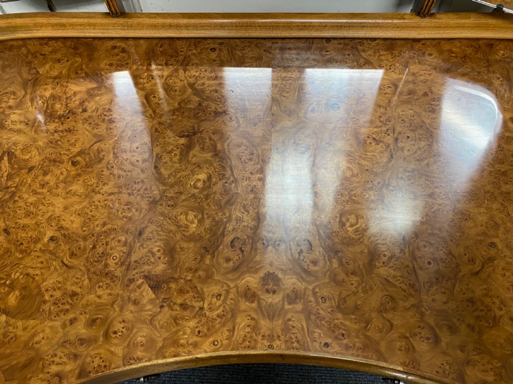‘Maple & Co’ Burr Walnut Dressing Table View X