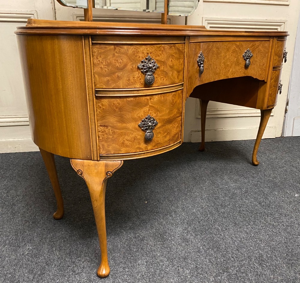 ‘Maple & Co’ Burr Walnut Dressing Table View XIII