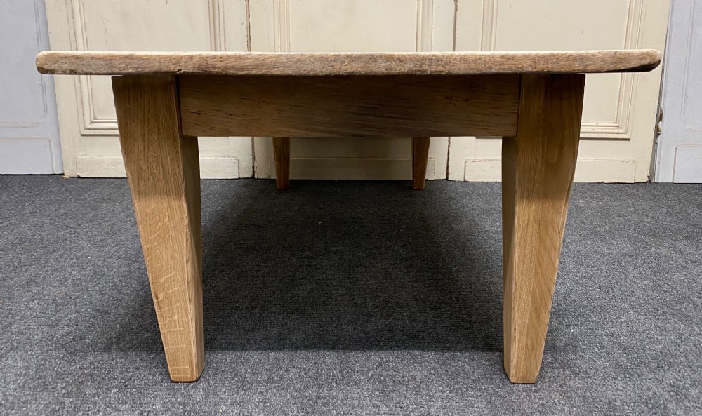 Large Bleached Oak Coffee Table View X