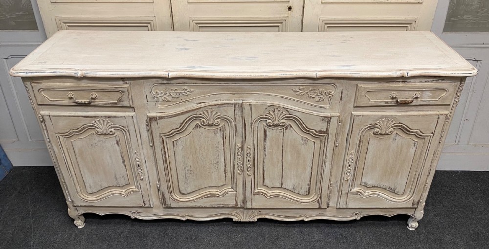4 Door French Painted Sideboard View III
