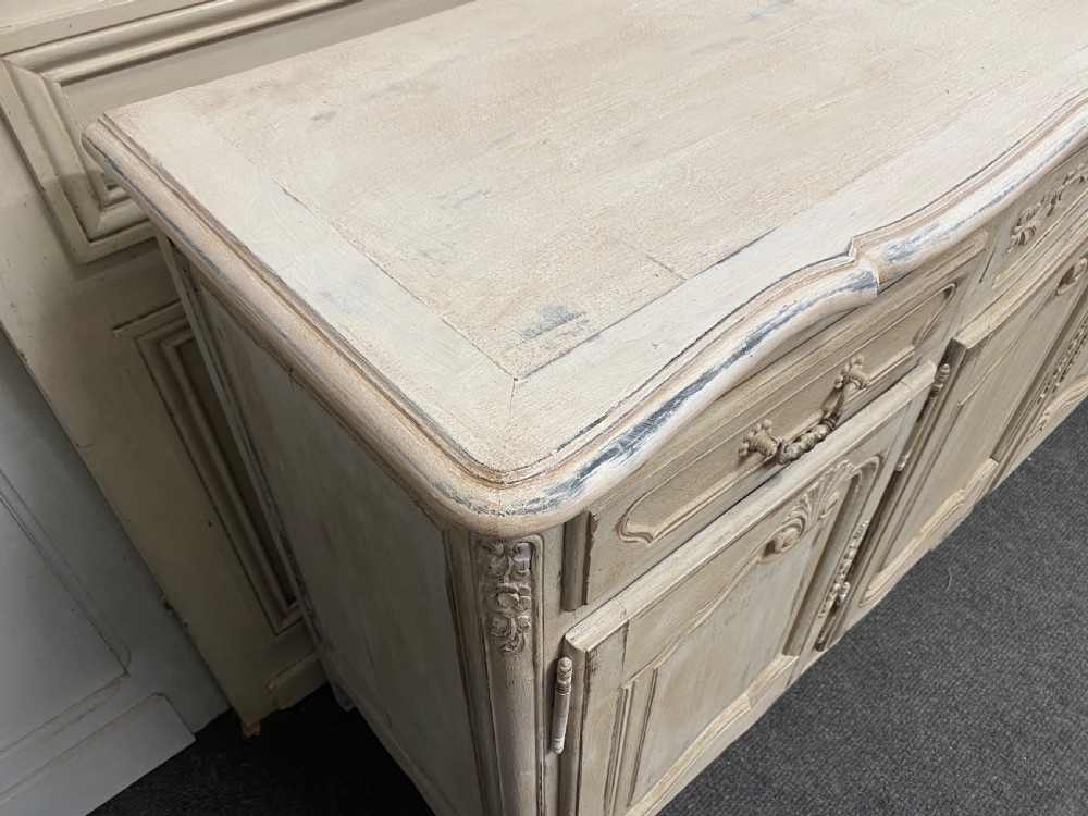 4 Door French Painted Sideboard View XI