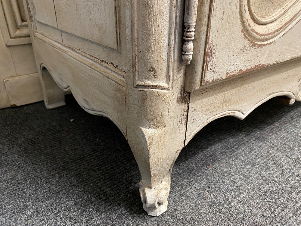 4 Door French Painted Sideboard View XVII