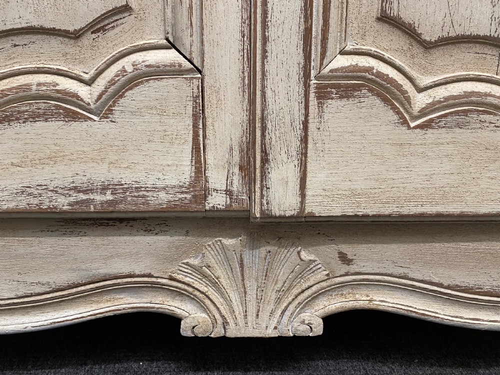 4 Door French Painted Sideboard View XX