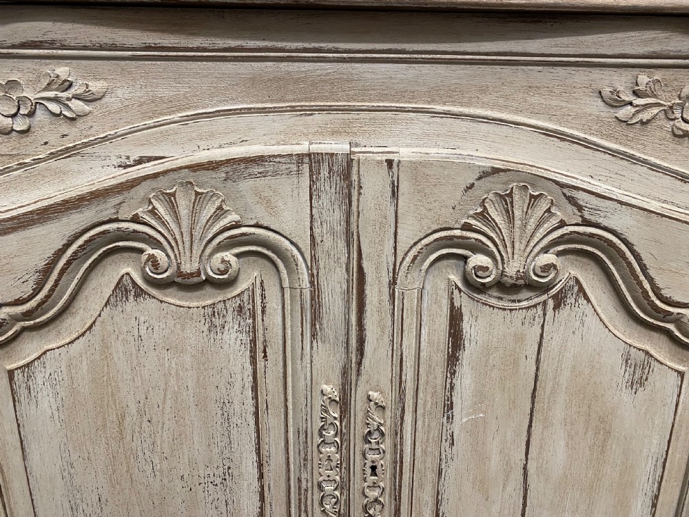 4 Door French Painted Sideboard View XXI