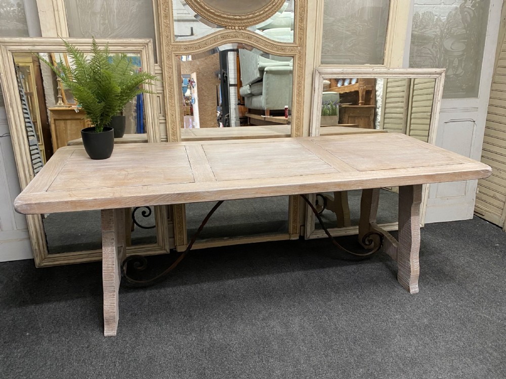 Large Spanish Farmhouse Dining Table 