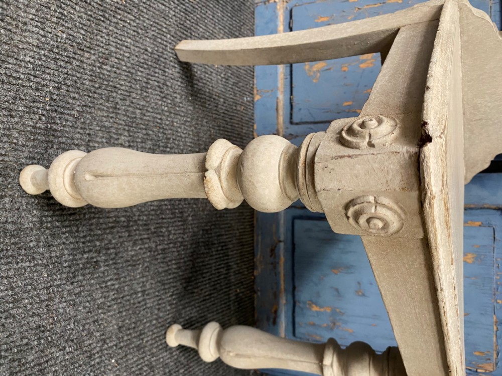Pair 19th C Hall Chairs View X