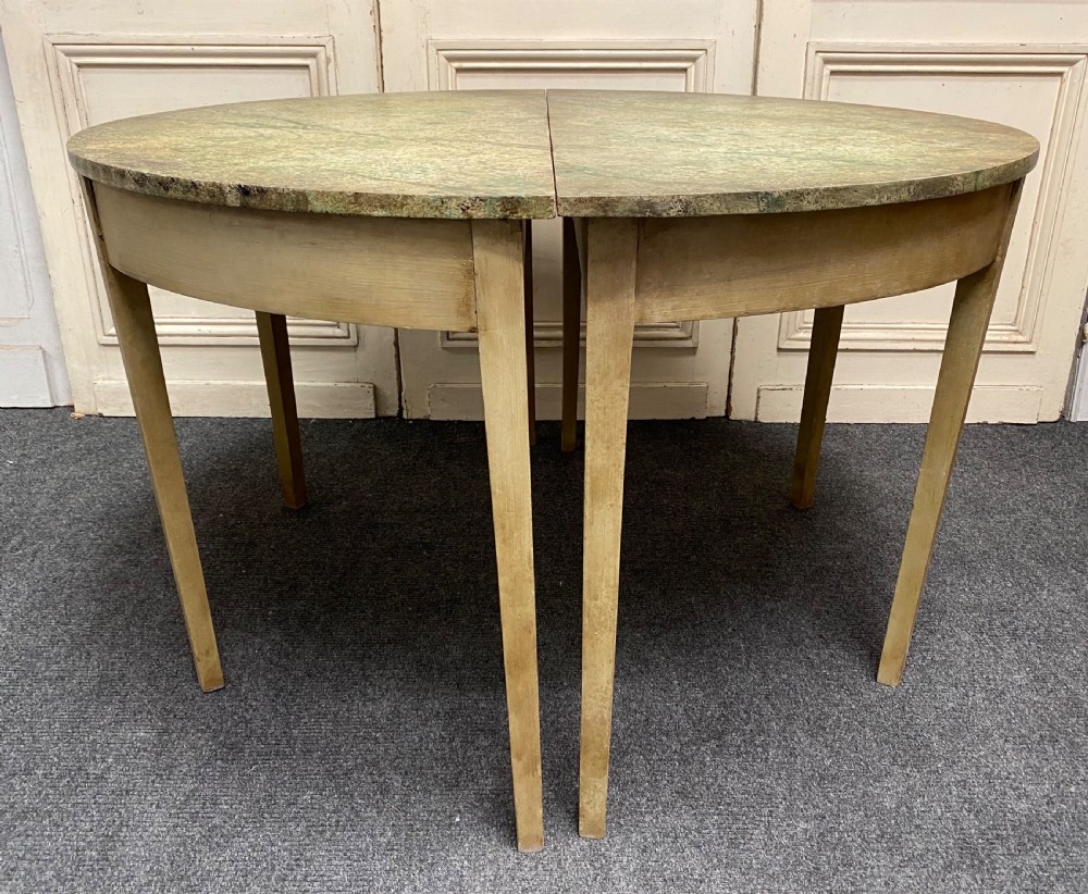Pair Decorated Console Tables View II