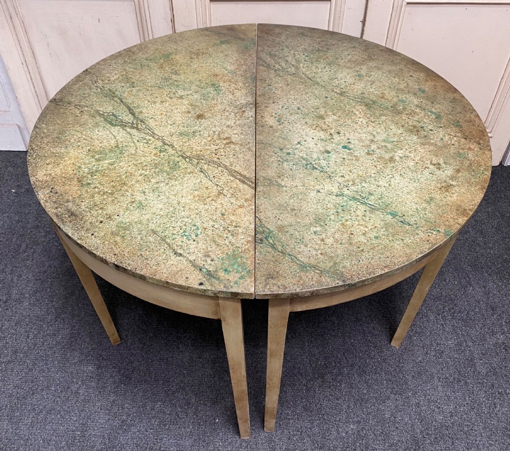 Pair Decorated Console Tables View III